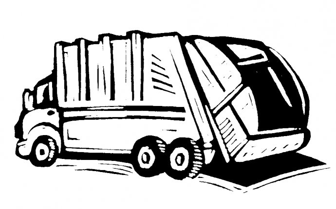 Trash Truck Clipart - Clipart Kid