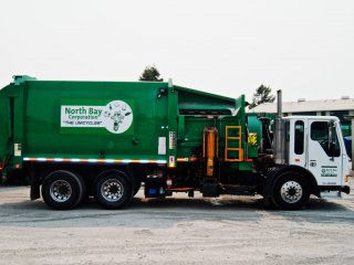 Garbage trucks should be quieter, even with the turbine generator running.