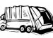 Garbage truck Clipart