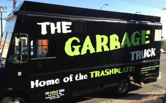 Garbage truck Food truck