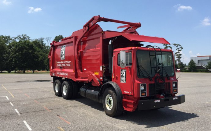Front Loading Garbage truck
